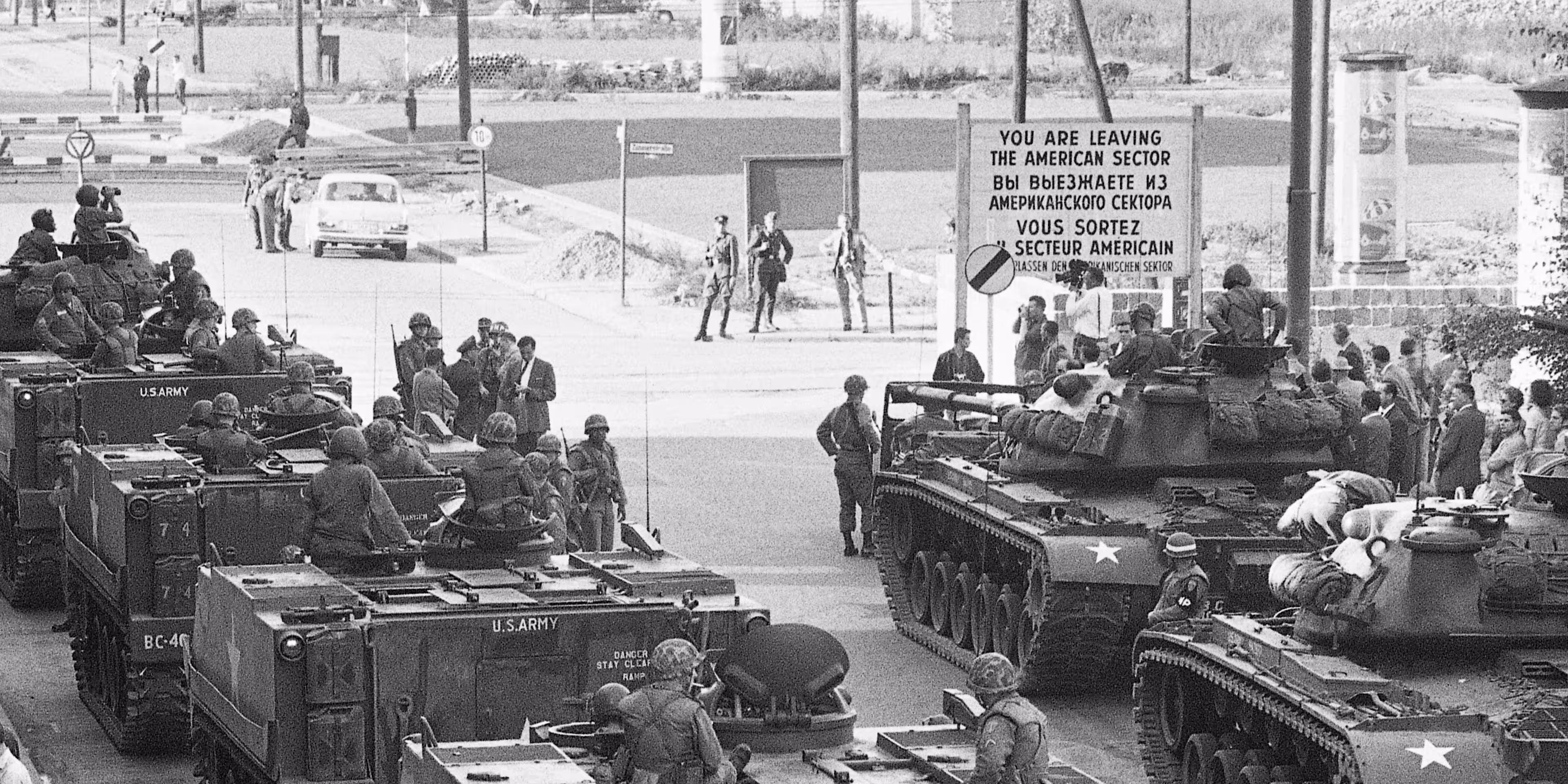 Checkpoint Charlie Berlin 1961